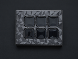 Retouched diamond cut case preview on charcoal; see original photo for exact finish